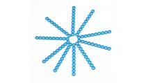 Cuttable Linkage-Blue 8cm (10-Pack)