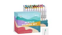 Akriliniai markeriai - flomasteriai ARRTX 60C, 60 spalvų